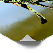 モチベーションのポスターの為に背信じが高い ポスター (角)