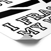 モチベーションのポスターをおもしろい壊した ポスター (角)