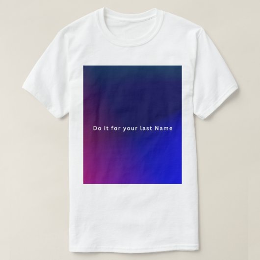 モチベーションの引用デザイン Tシャツ (デザイン正面)