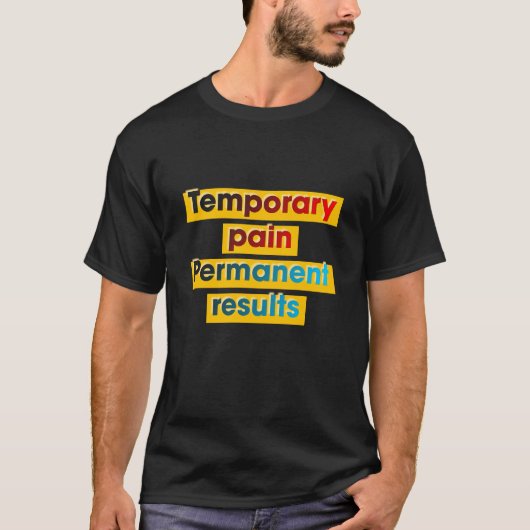 モチベーションの引用句 Tシャツ (正面)