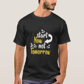 モチベーションの引用Tシャツ -   Tシャツ (正面)