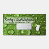 モチベーションの確認 デスクマット (キーボード&マウス)