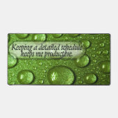 モチベーションの確認 デスクマット (正面)