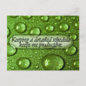 モチベーションの確認 ポストカード (正面)