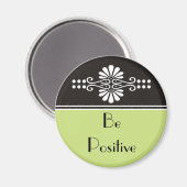 モチベーションの言葉 – 前向き Be マグネット (正面/裏面)