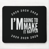 モチベーションを引用文にインスピレーション マウスパッド (正面)