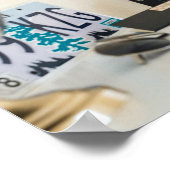 モチベーションを開始した理由を覚えるおもしろい ポスター (角)