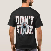 モチベーションを高めるダンスポスター Tシャツ (裏面)