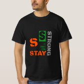 モチベーションを高めるテキストデザイン Tシャツ (正面)