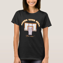 モチベーションを高めるバスケットボールTシャツ Tシャツ