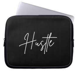 モチベーションを高めるブラック＆ホワイトのラップトップケース ラップトップスリーブ