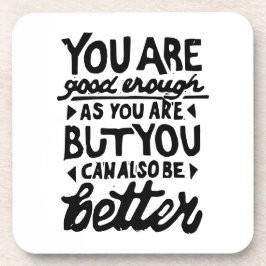 モチベーションを高める名言のリノプリント コースター