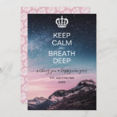 モチベーションを高める名言 新年の幸せな写真 シーズンカード (正面/裏面)