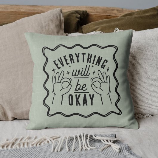 モチベーションアップの肯定文: 全てうまくいく クッション