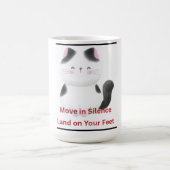 モチベーションアップ猫  コーヒーマグカップ (中央)