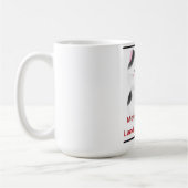 モチベーションアップ猫  コーヒーマグカップ (左)