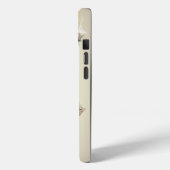 モチベーションアップ 信仰 ベージュ/グレー クロス ゴールド イエス Case-Mate iPhoneケース (裏面 / 左)