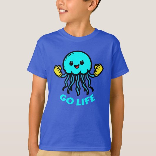 モチベーションクラゲ Tシャツ (正面)