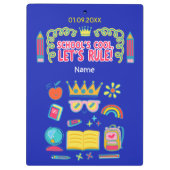 モチベーションクール引用文ギフト クリップボード (裏面)