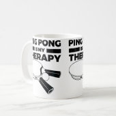 モチベーションピンポン コーヒーマグカップ (正面左)