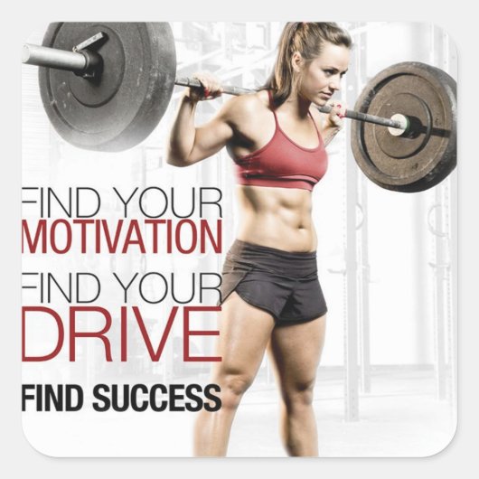 モチベーションフィットネスジム スクエアシール (正面)