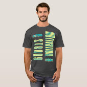 モチベーションフィットネスStrongBodybuilding Tシャツ (正面フル)