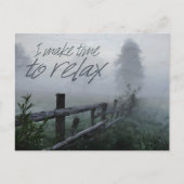 モチベーションリラックスの肯定の時間 ポストカード (正面)