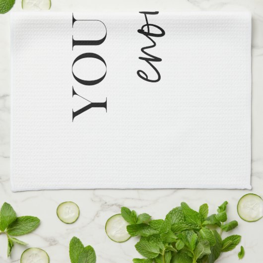 モチベーション前向きあなたが十分な引用文 キッチンタオル (折り畳み)