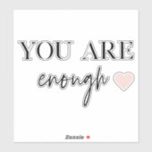 モチベーション前向きあなたが十分な引用文 シール (シート)