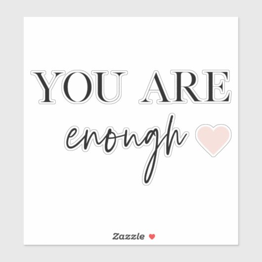 モチベーション前向きあなたが十分な引用文 シール (シート)