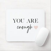 モチベーション前向きあなたが十分な引用文 マウスパッド (マウス)