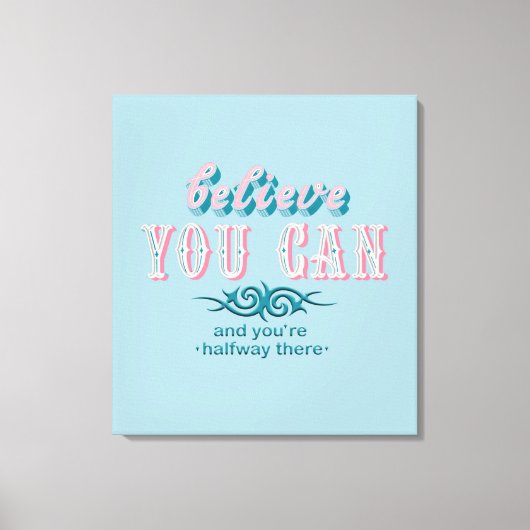 モチベーション名言 キャンバスプリント (正面)