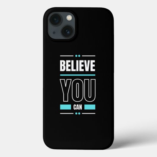 モチベーション引用文トレンディー及び前向き文字 Case-Mate iPhoneケース (裏面)