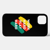 モチベーション引用文ファッション及び前向き文字 Case-Mate iPhoneケース (裏面 (横))