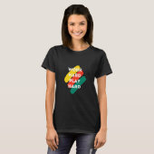 モチベーション引用文ファッション及び前向き文字 Tシャツ (正面フル)