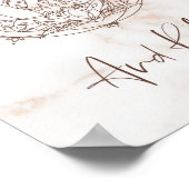 モチベーション引用文リラックスと瞑想曼荼羅 ポスター (角)