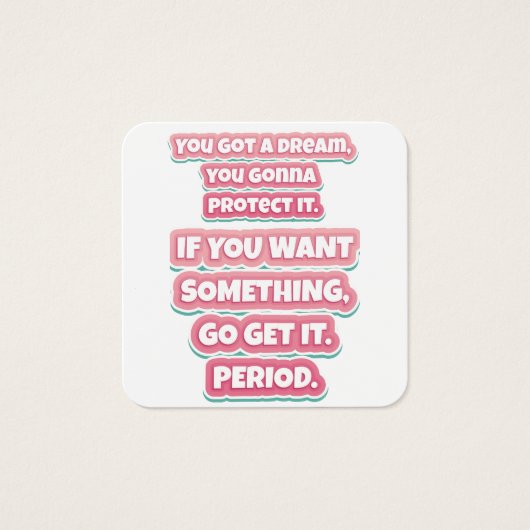 モチベーション引用文 (正面)