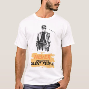 モチベーション引用文Tシャツ男性へ。 Tシャツ
