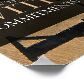 モチベーション後を追の肯定を通して ポスター (角)