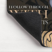 モチベーション後を追の肯定を通して マウスパッド (コーナー)