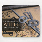 モチベーション後を追の肯定を通して マウスパッド (正面)