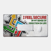 モチベーション感じの確認を確保する デスクマット (キーボード&マウス)