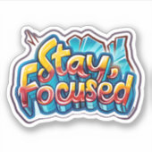 モチベーション感動的を重視 シール (正面)