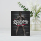 モチベーション最高のの ポストカード (スタンド正面)