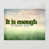 モチベーション最高の肯定 ポストカード (正面)