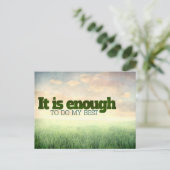 モチベーション最高の肯定 ポストカード (スタンド正面)