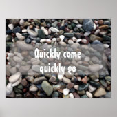 モチベーション来ポスターを素早く実行 ポスター (正面)