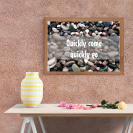 モチベーション来ポスターを素早く実行 ポスター