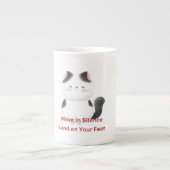 モチベーション猫  ボーンチャイナマグカップ (正面)