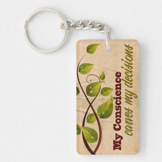 モチベーション肯定 キーホルダー (正面)